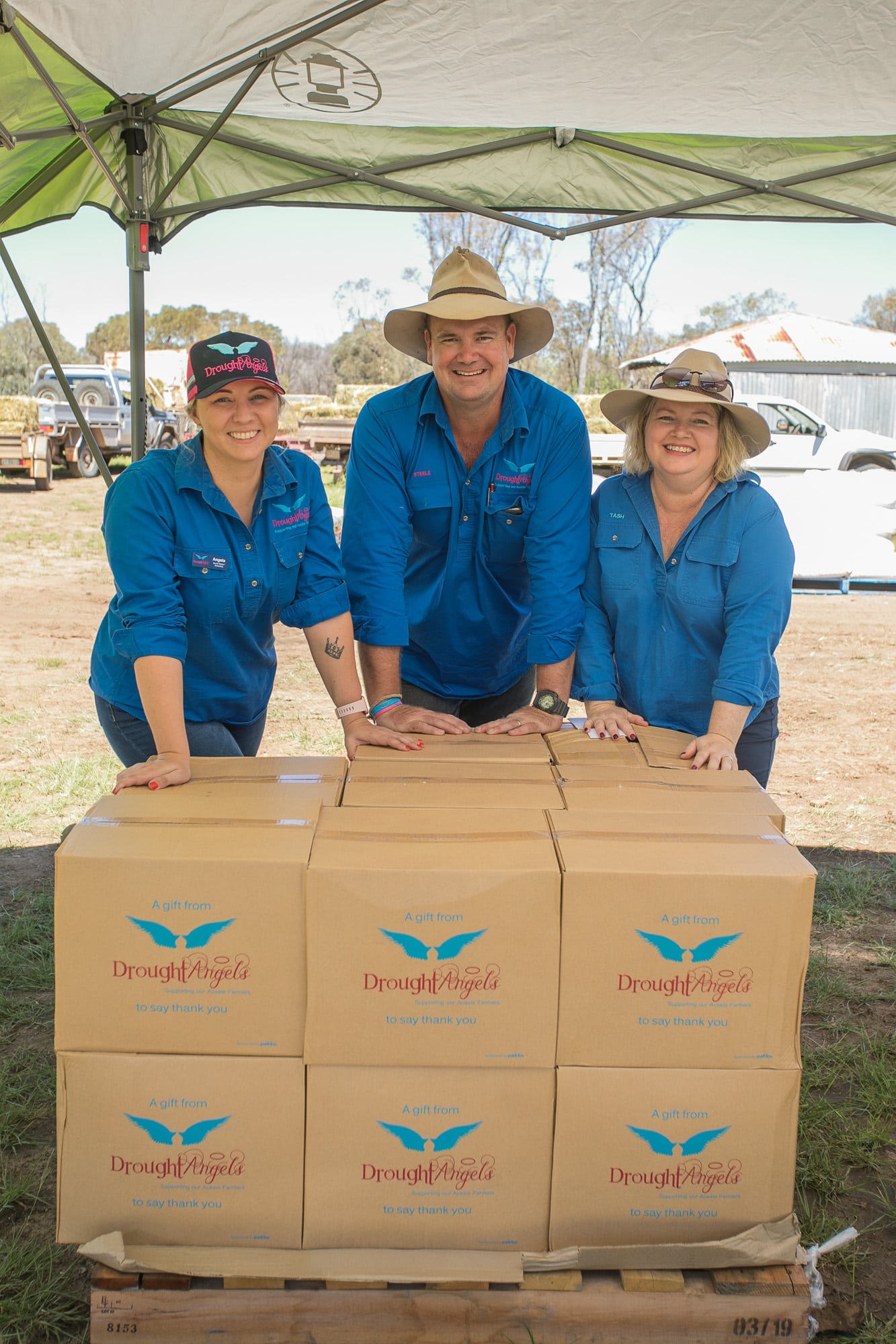 Drought Angels Team With Help Boxes